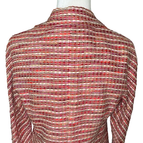 Lafayette 148 Tweed Cropped Blazer - 6 - Picture 6 of 11